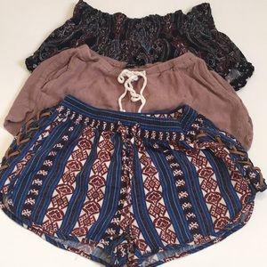 🛍BUNDLE of Boho Shorts